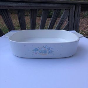 Vintage Corning Ware Symphony 2.5 Liter Casserole Dish Skillet A-10-B Farmhouse